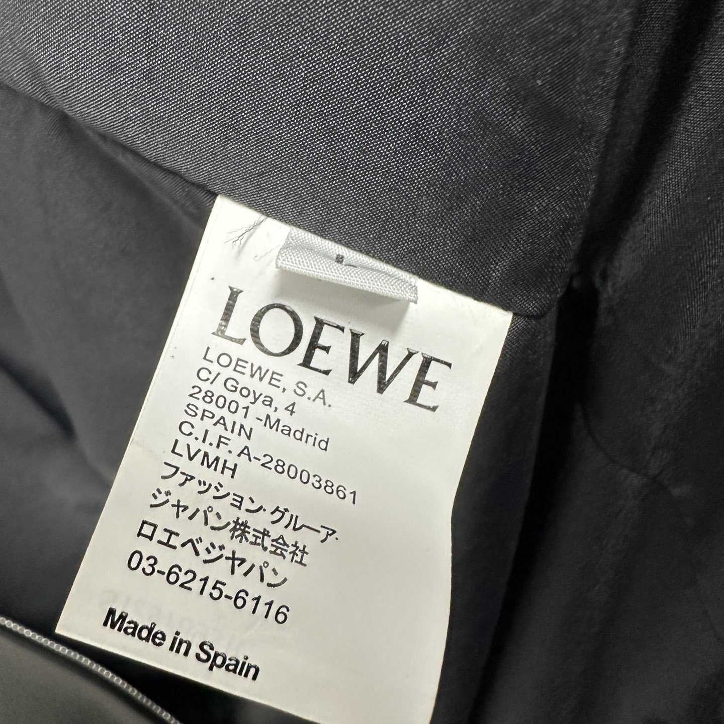 Loewe Bomber Jacket In Nappa Lambskin - FashionPlug