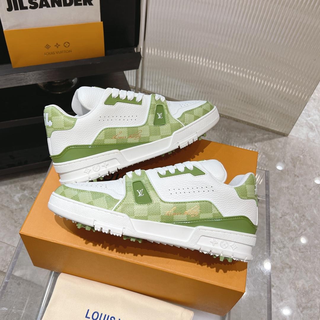 Louis Vuitton LV Trainer Sneaker    - FashionPlug