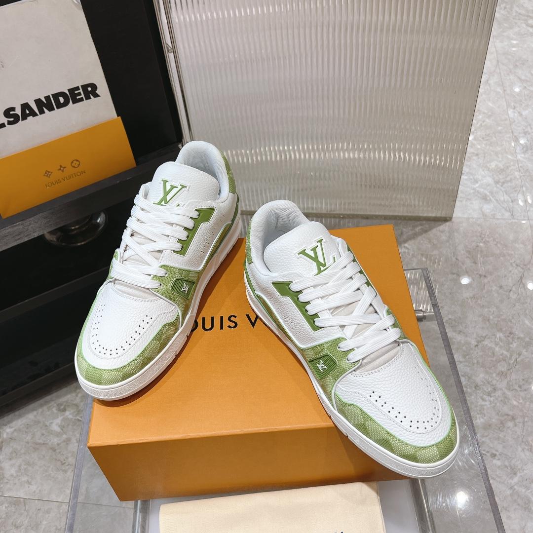 Louis Vuitton LV Trainer Sneaker    - FashionPlug
