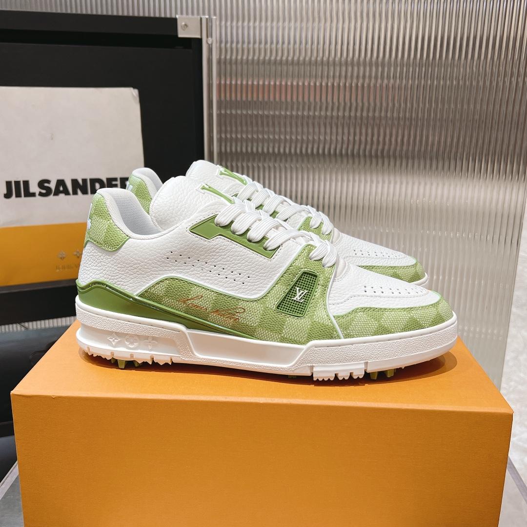 Louis Vuitton LV Trainer Sneaker    - FashionPlug