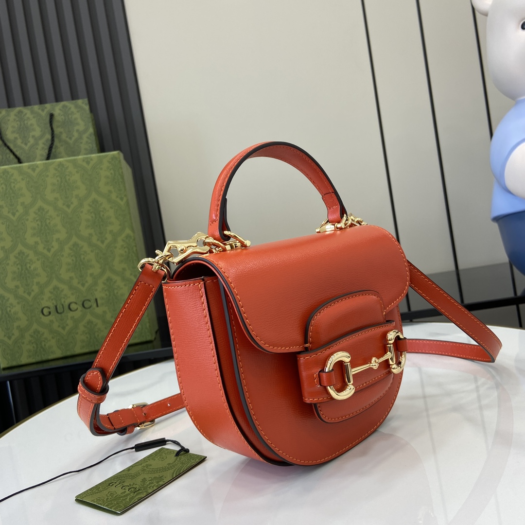 Gucci Horsebit 1955 Mini Top Handle Bag - FashionPlug