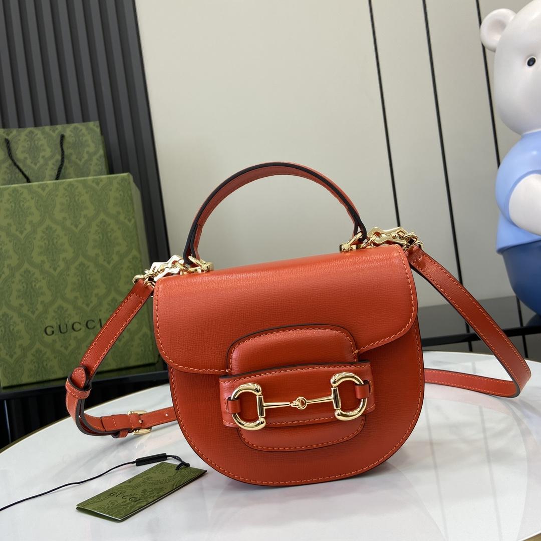 Gucci Horsebit 1955 Mini Top Handle Bag - FashionPlug