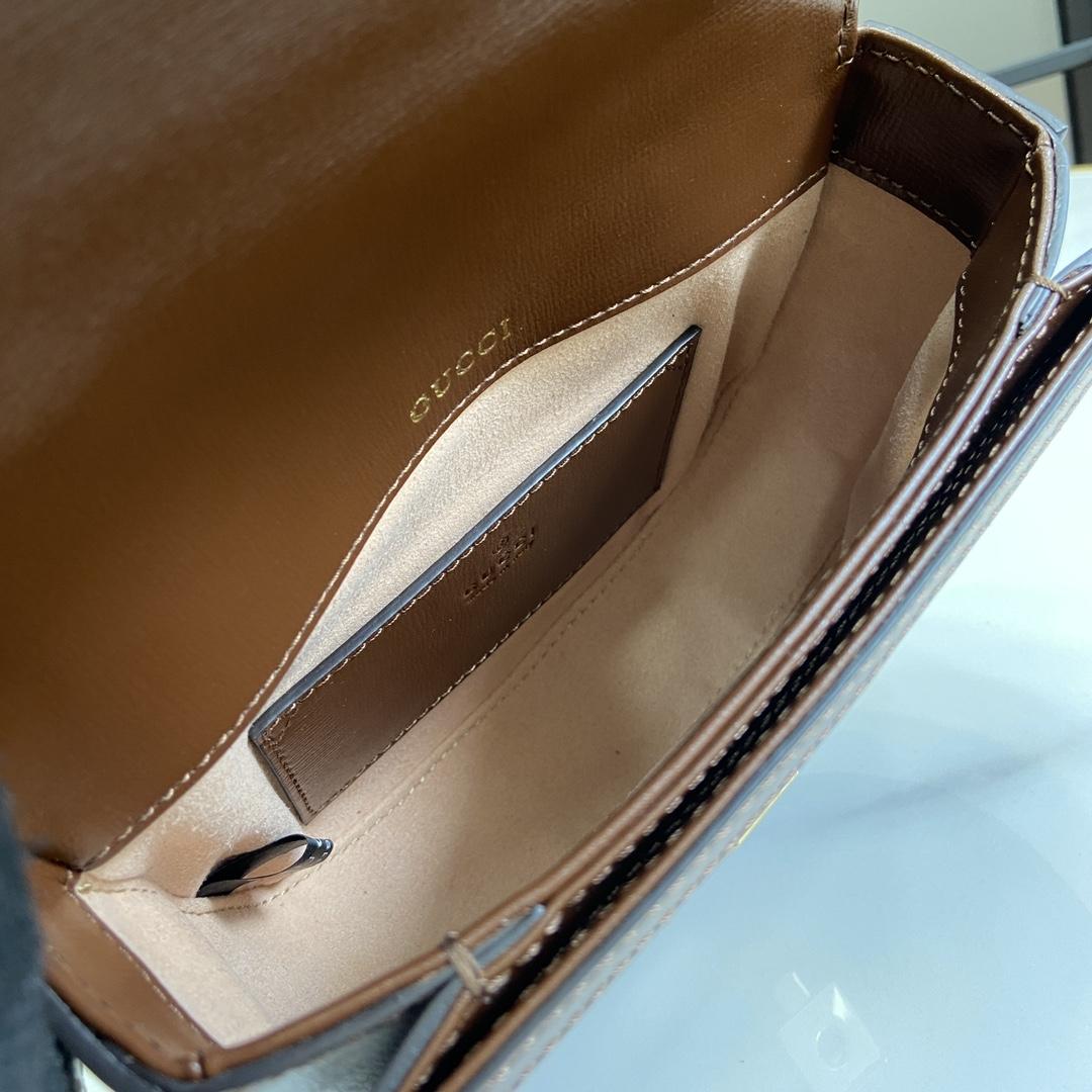 Gucci Horsebit 1955 Mini Top Handle Bag - FashionPlug