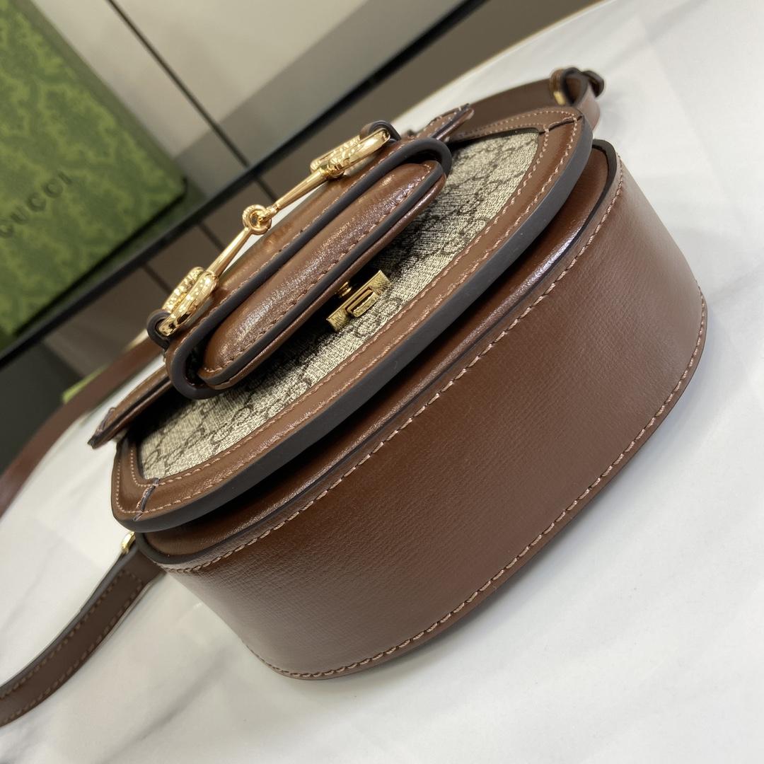 Gucci Horsebit 1955 Mini Top Handle Bag - FashionPlug