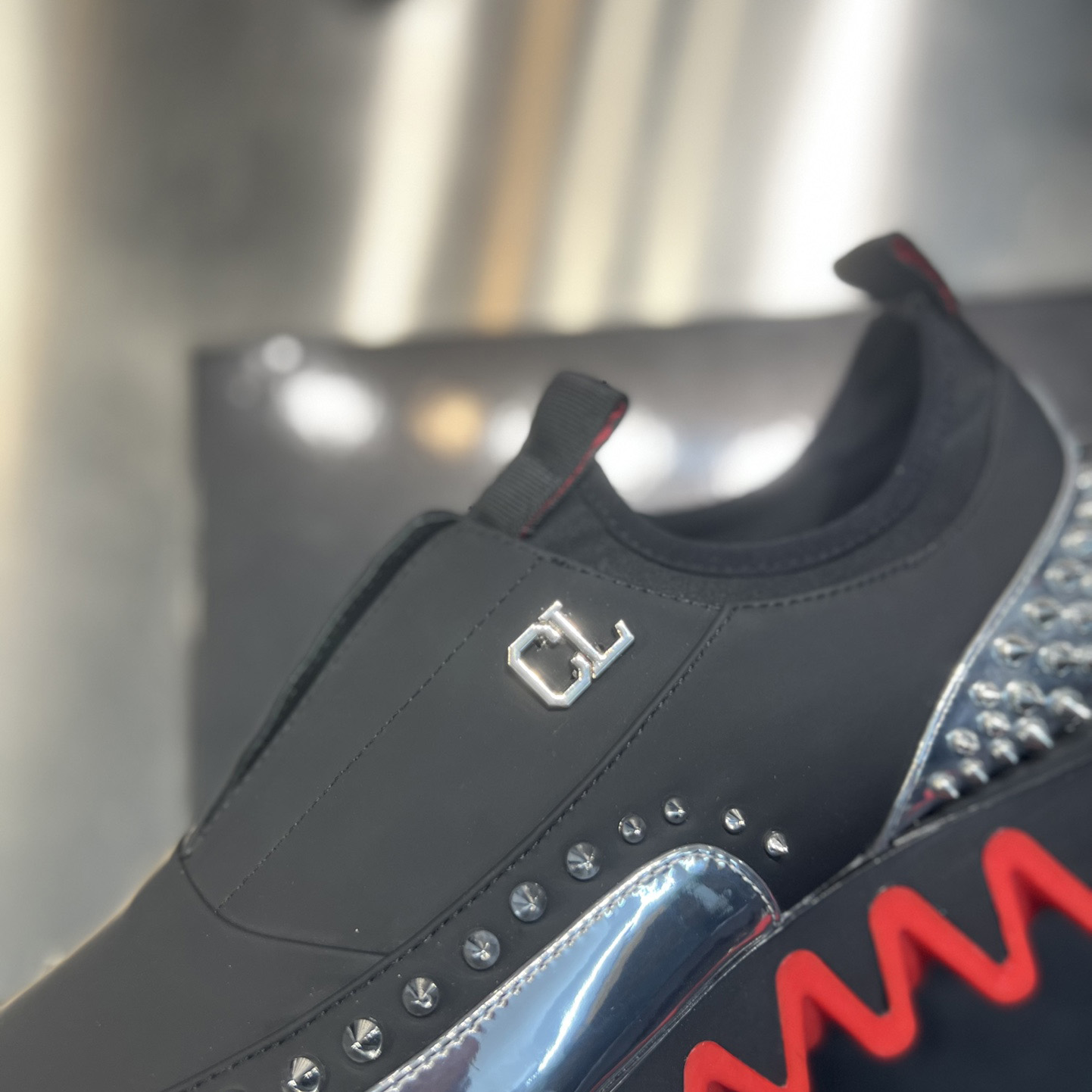 Christian Louboutin Khonshu Crescent  - FashionPlug