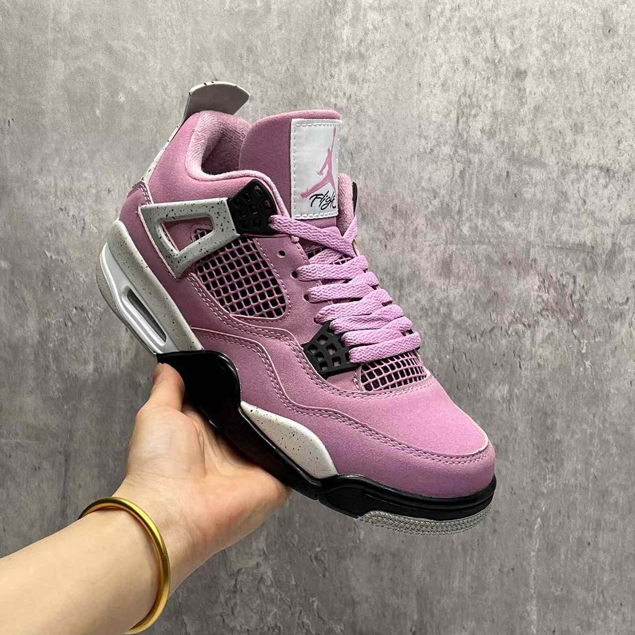 Jordan 4 “Orchid” Sneakers     AQ9129-501 - FashionPlug
