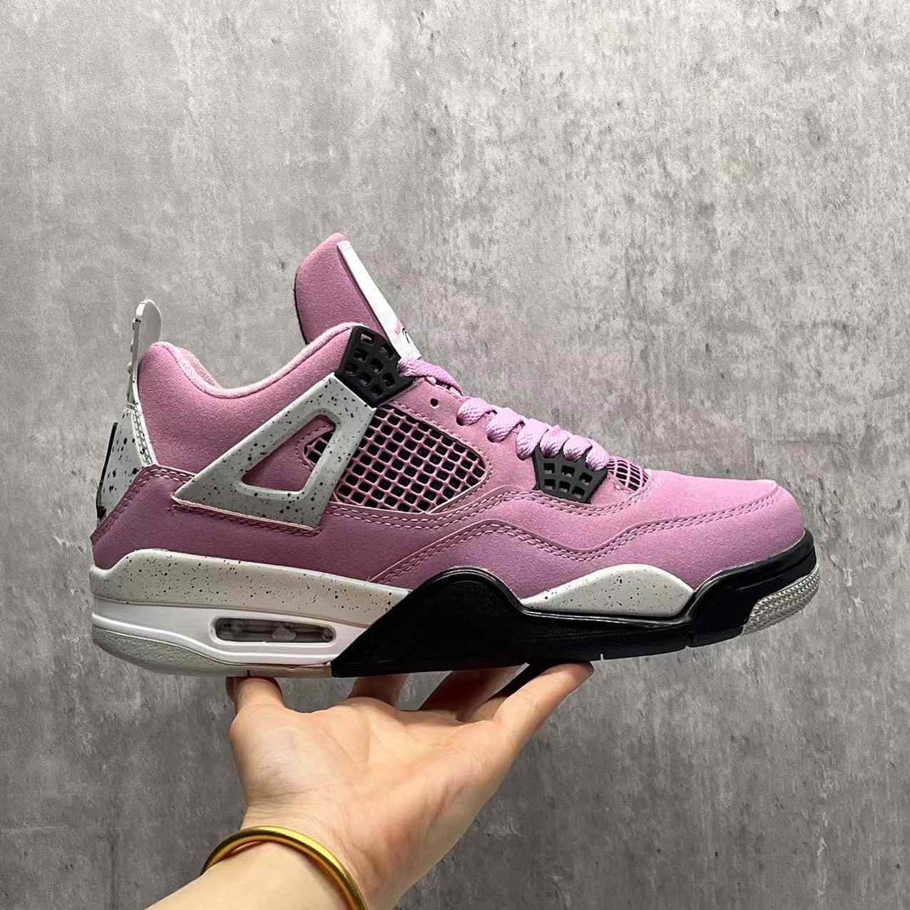 Jordan 4 “Orchid” Sneakers     AQ9129-501 - FashionPlug