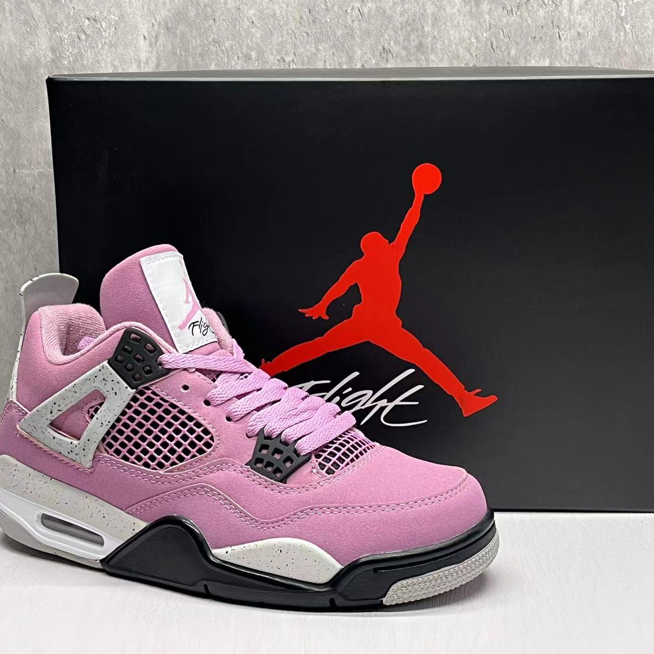 Jordan 4 “Orchid” Sneakers     AQ9129-501 - FashionPlug