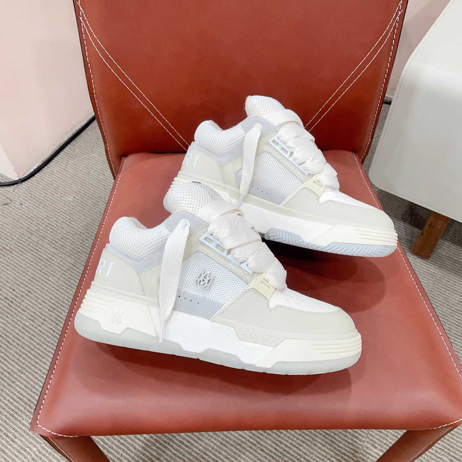Amiri MA-1 Low Top Lace Up Sneakers - FashionPlug