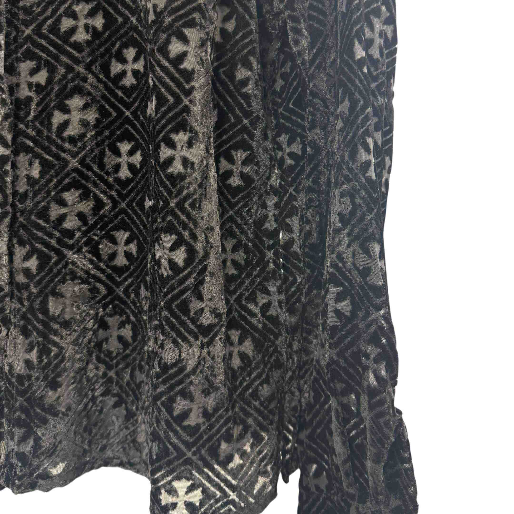 Chrome Hearts Heart Button Down Shirts  - FashionPlug