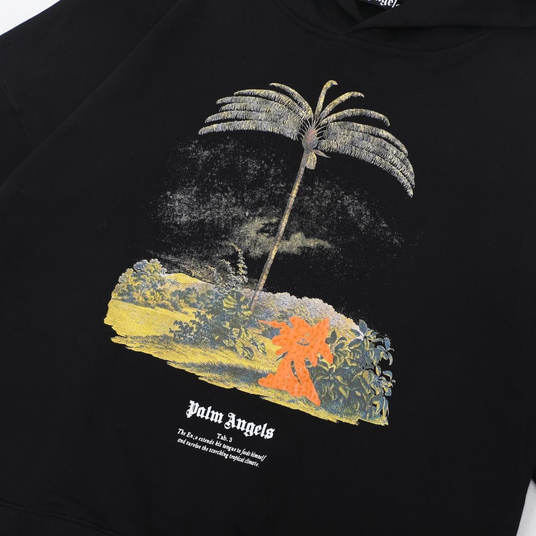 Palm Angels Enzo From The Tropics Hoodie - FashionPlug
