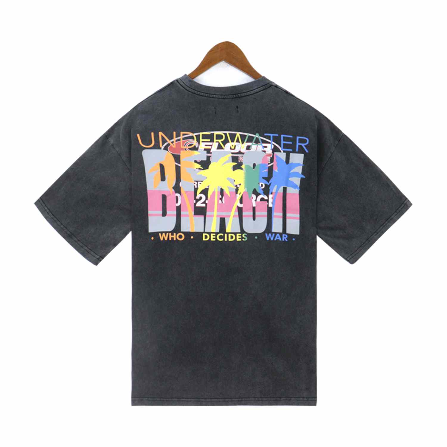 Who Decides War Cotton T-shirt - FashionPlug