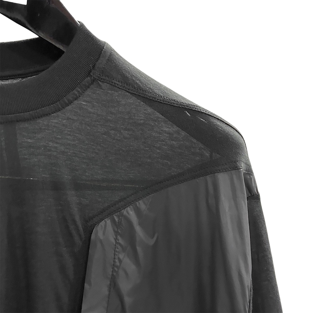 Rick Owens Black Crewneck T-Shirt - FashionPlug