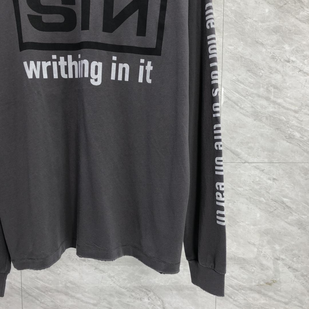 Saint Michael Long Sleeve Tee - FashionPlug