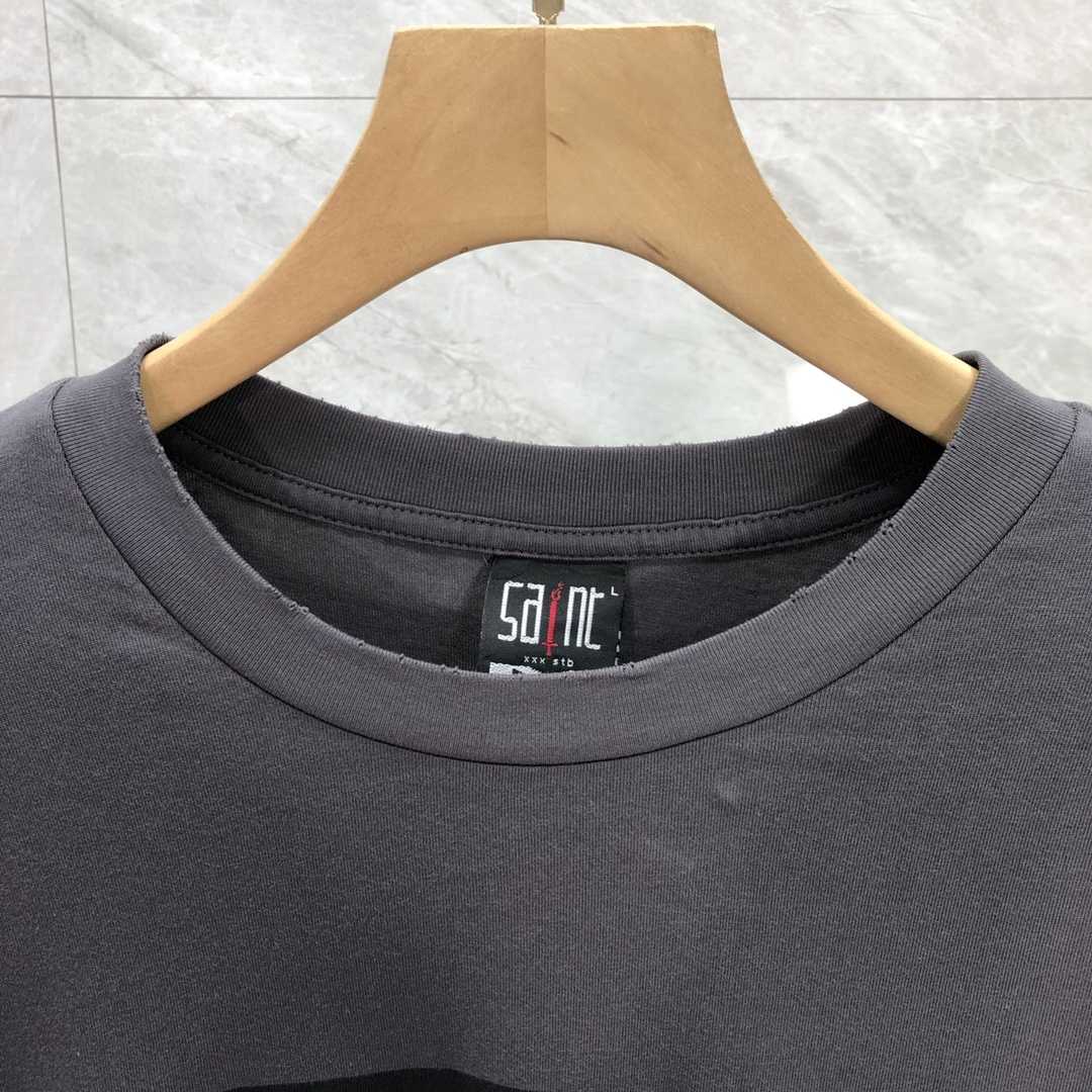 Saint Michael Long Sleeve Tee - FashionPlug