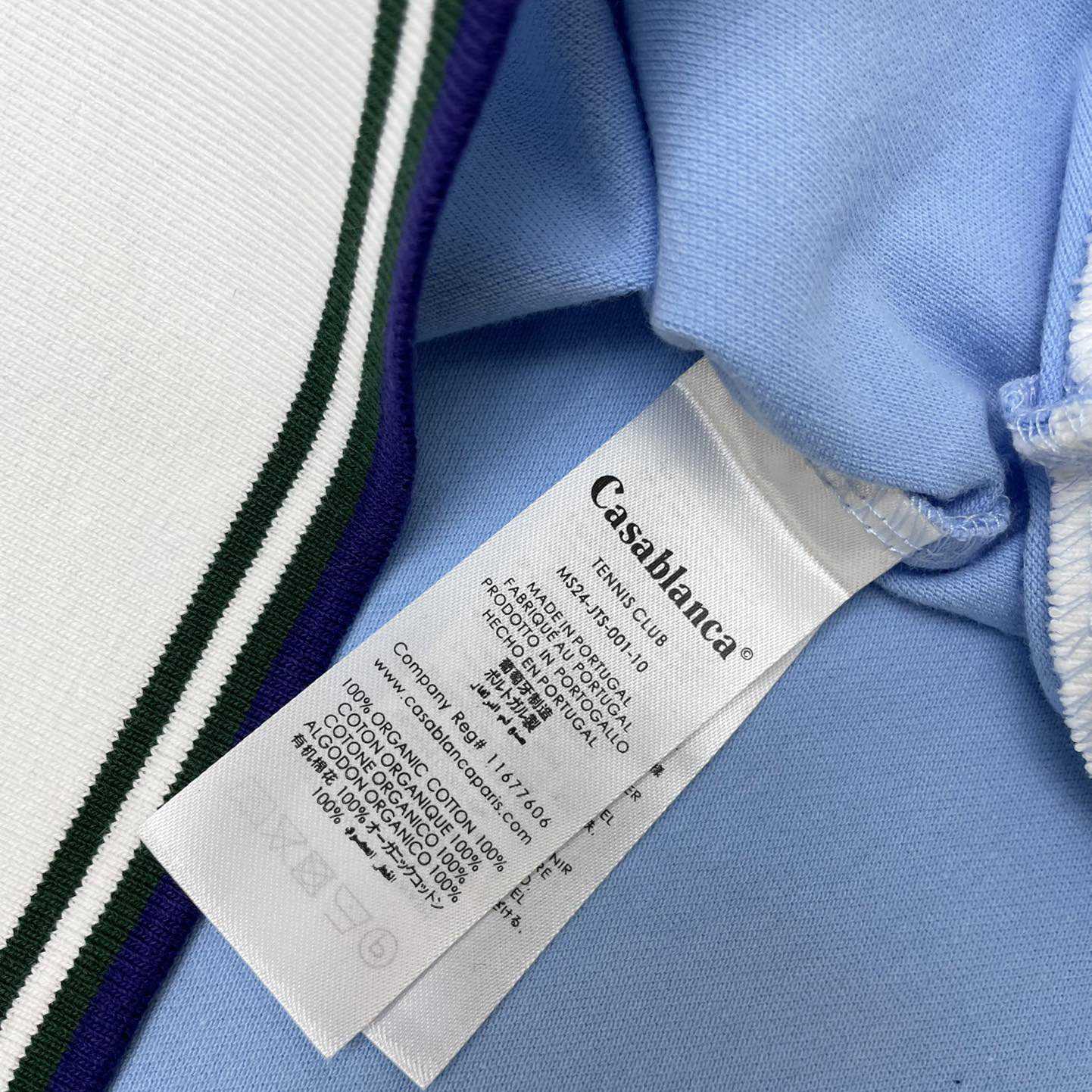 Casablanca Polo Shirt   c855 - FashionPlug