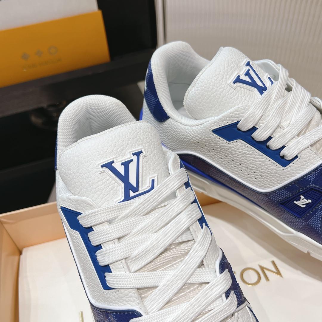 Louis Vuitton LV Trainer Sneaker    - FashionPlug