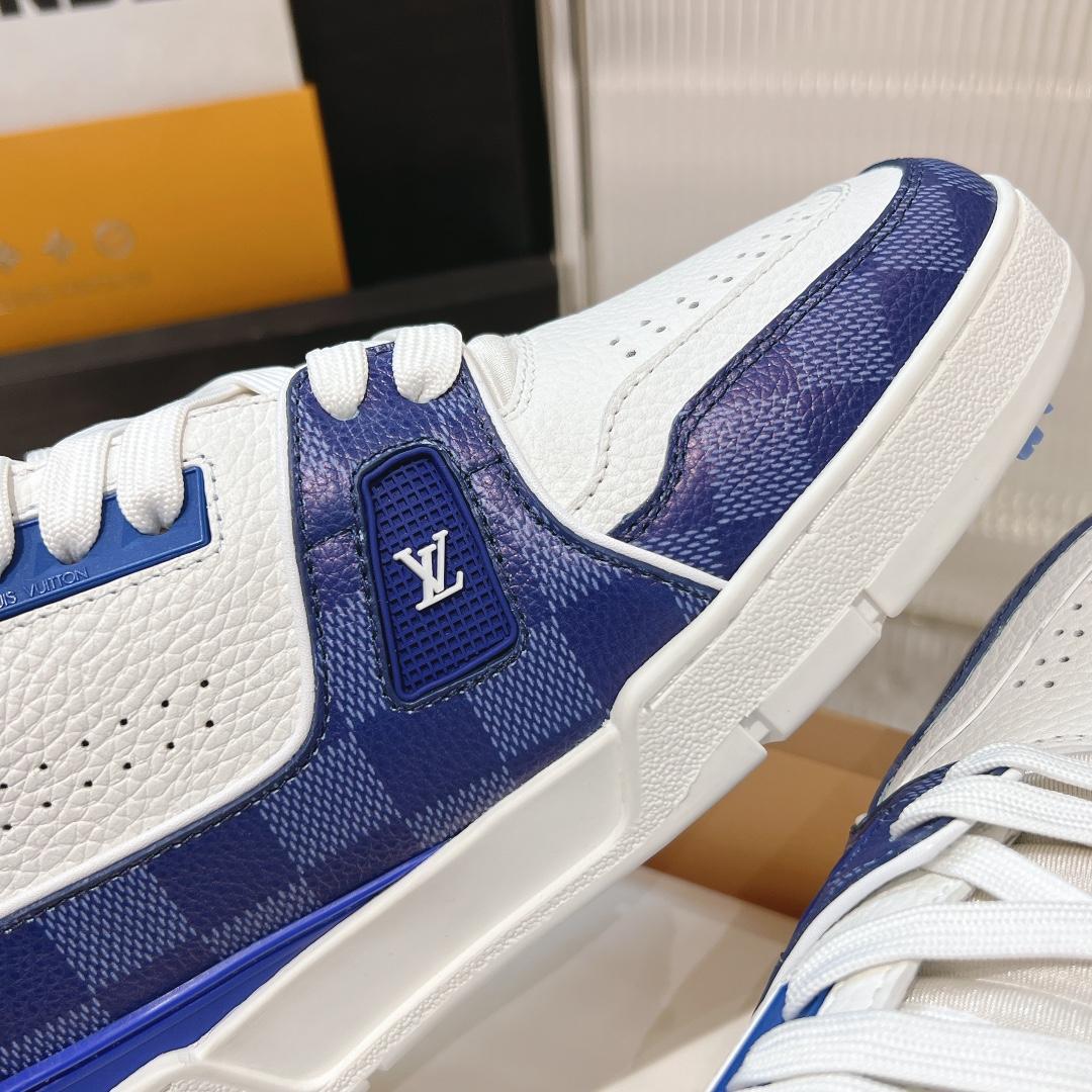Louis Vuitton LV Trainer Sneaker    - FashionPlug