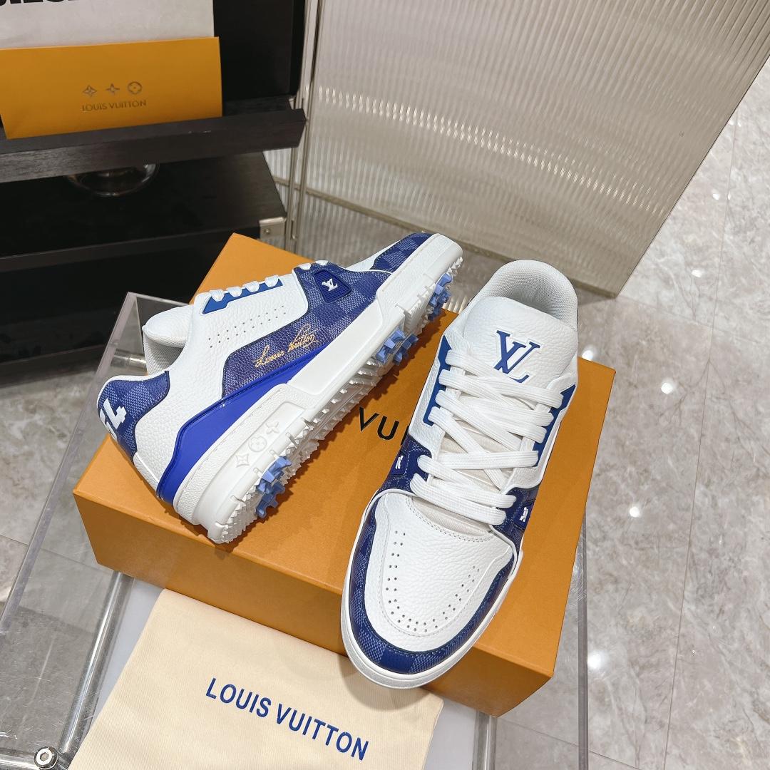 Louis Vuitton LV Trainer Sneaker    - FashionPlug