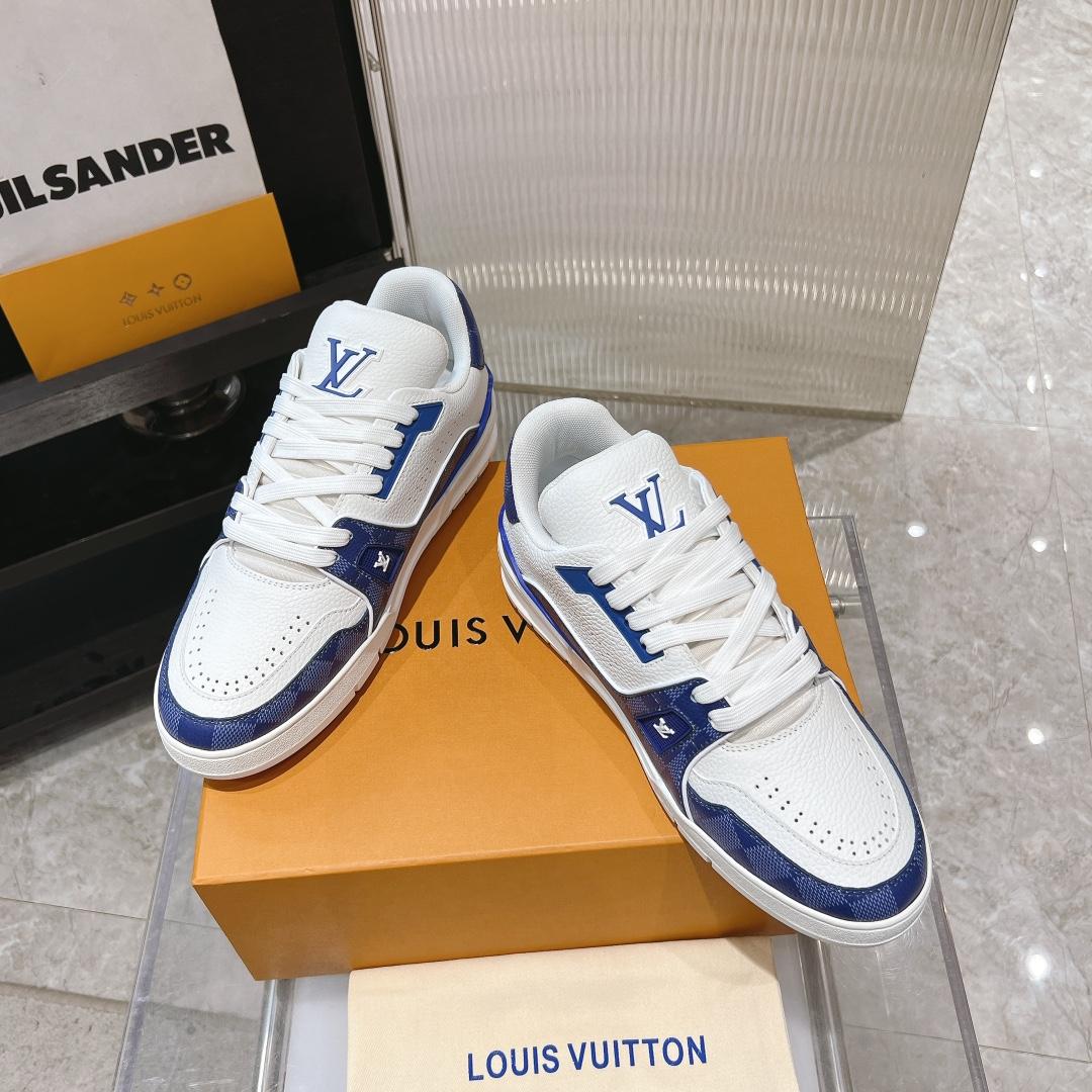 Louis Vuitton LV Trainer Sneaker    - FashionPlug