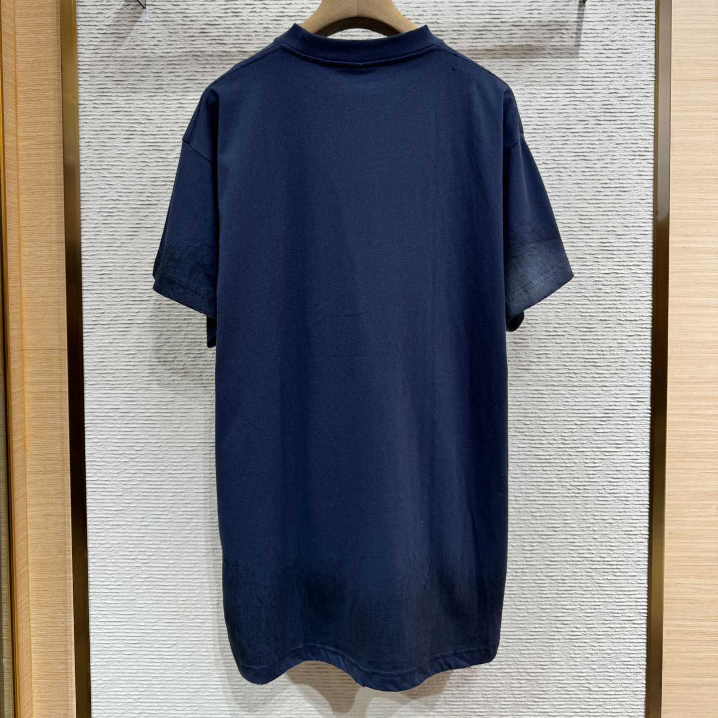 Balenciaga Unisex 3B Stencil Oversized T-shirt In Cotton - FashionPlug