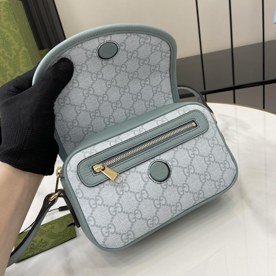 Gucci Ophidia GG Mini Shoulder Bag  - FashionPlug