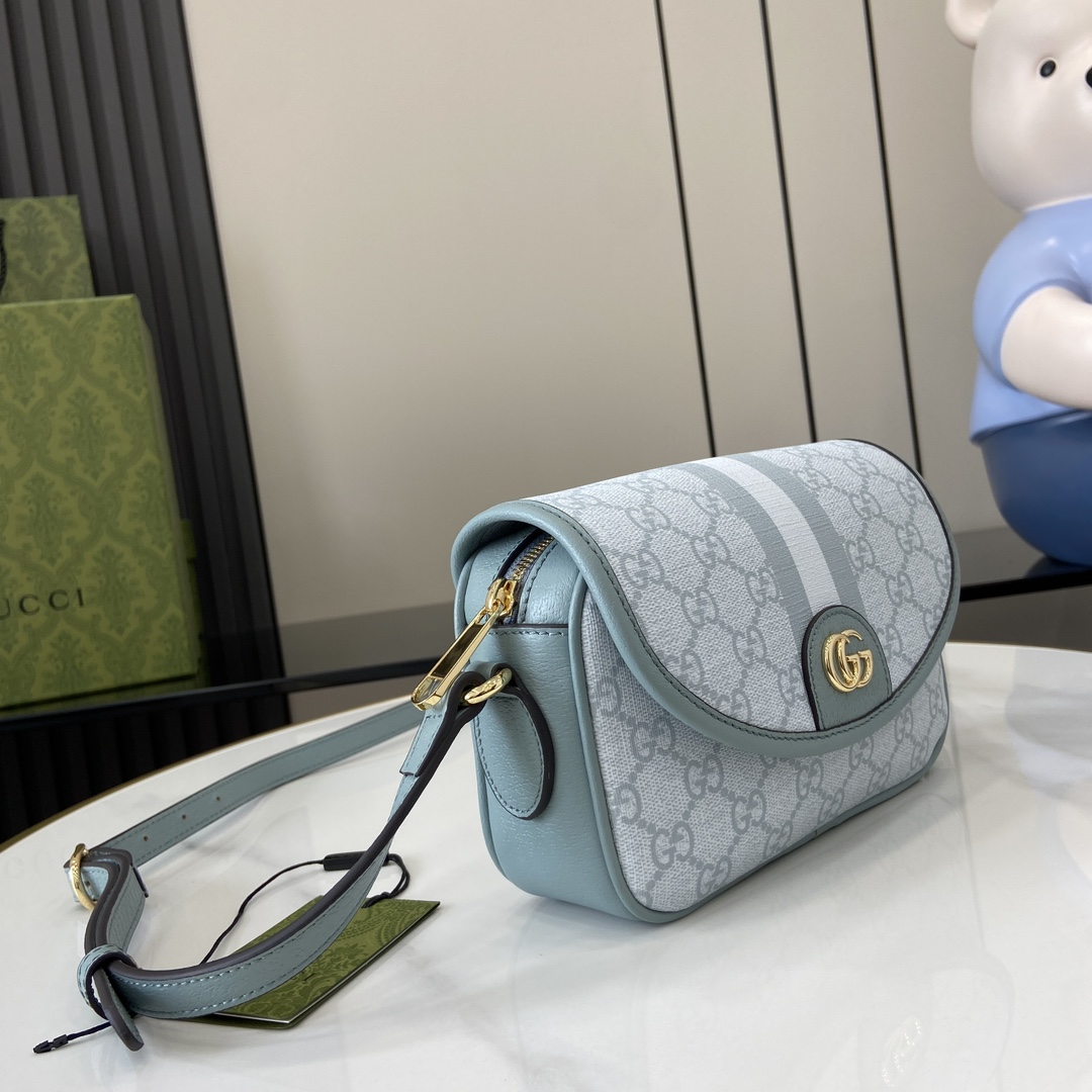 Gucci Ophidia GG Mini Shoulder Bag  - FashionPlug