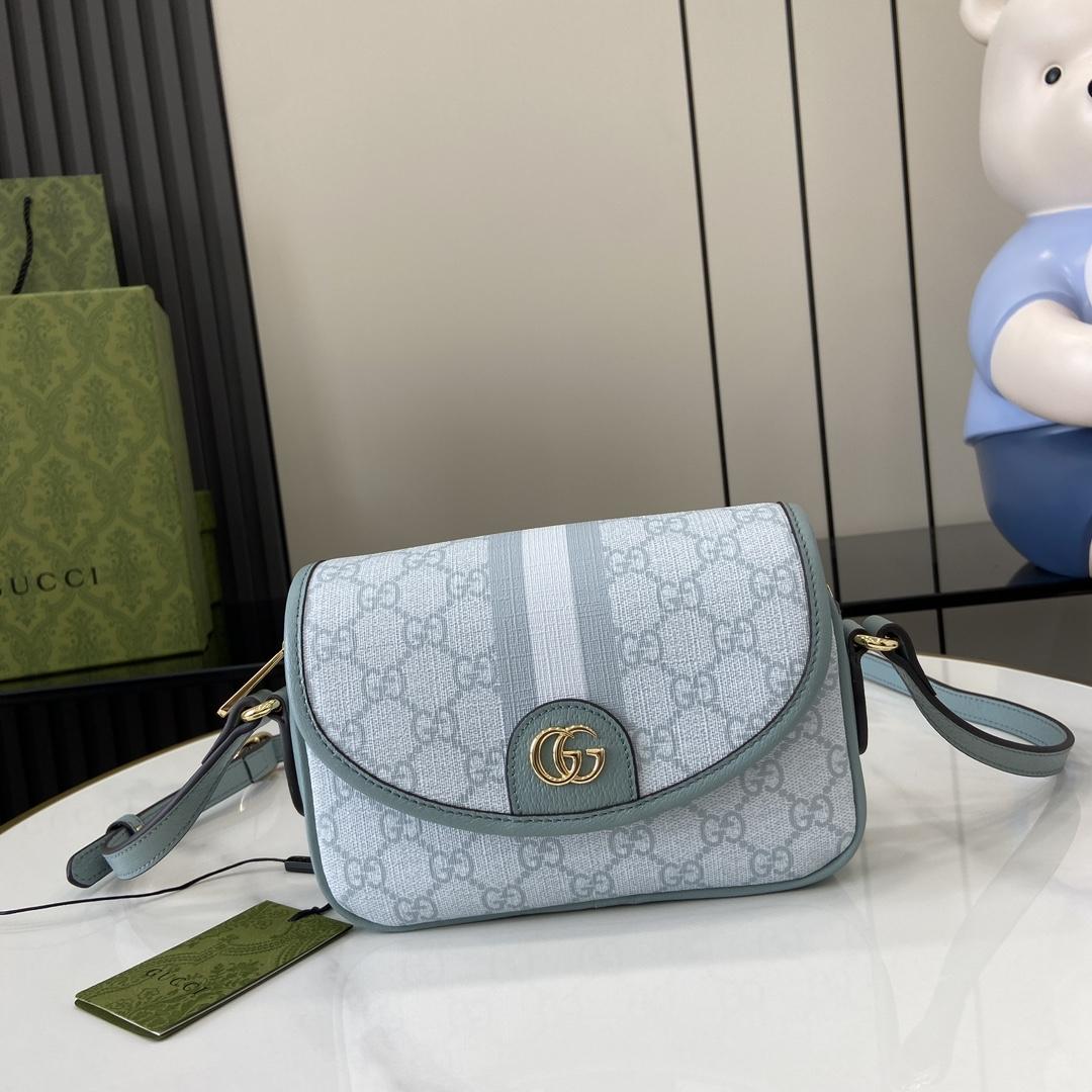 Gucci Ophidia GG Mini Shoulder Bag  - FashionPlug