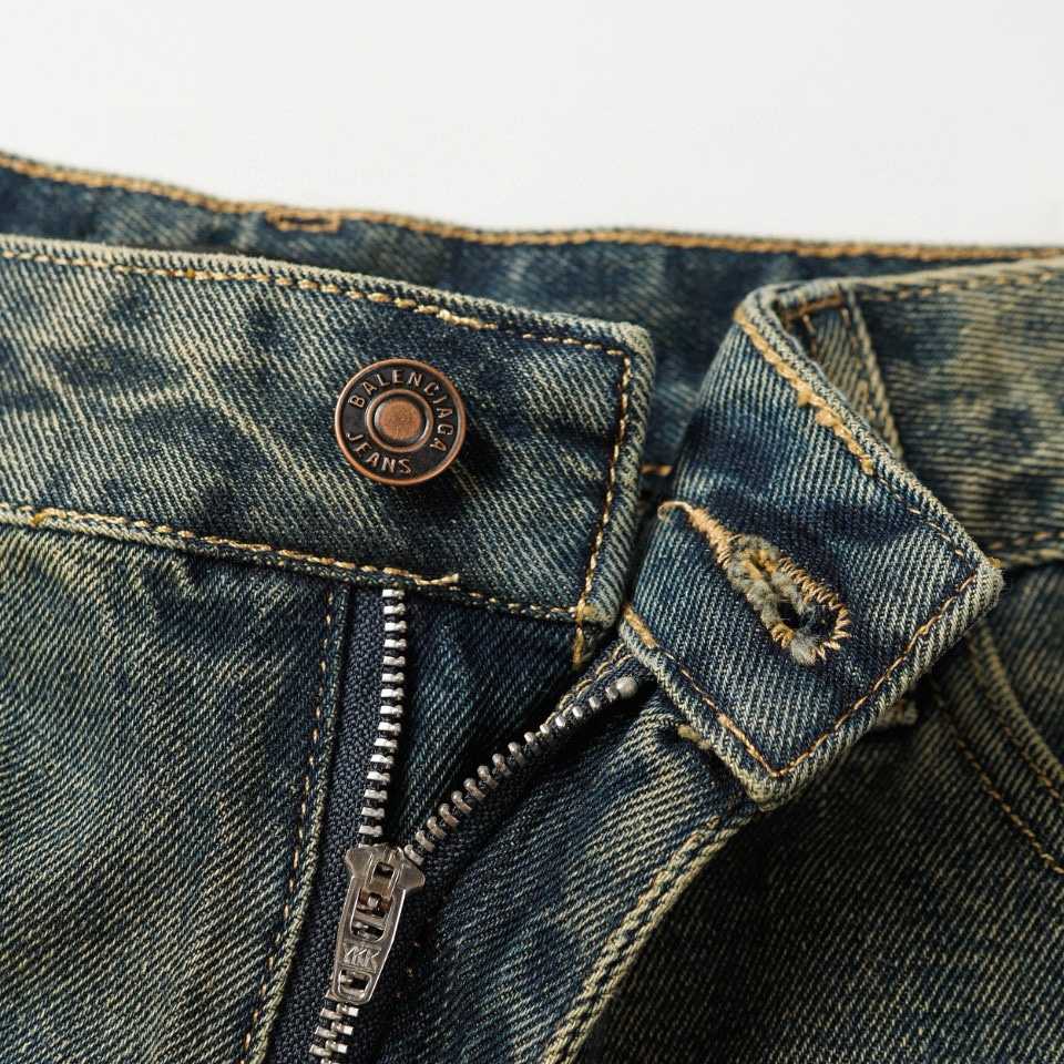 Balenciaga Denim Shorts - FashionPlug