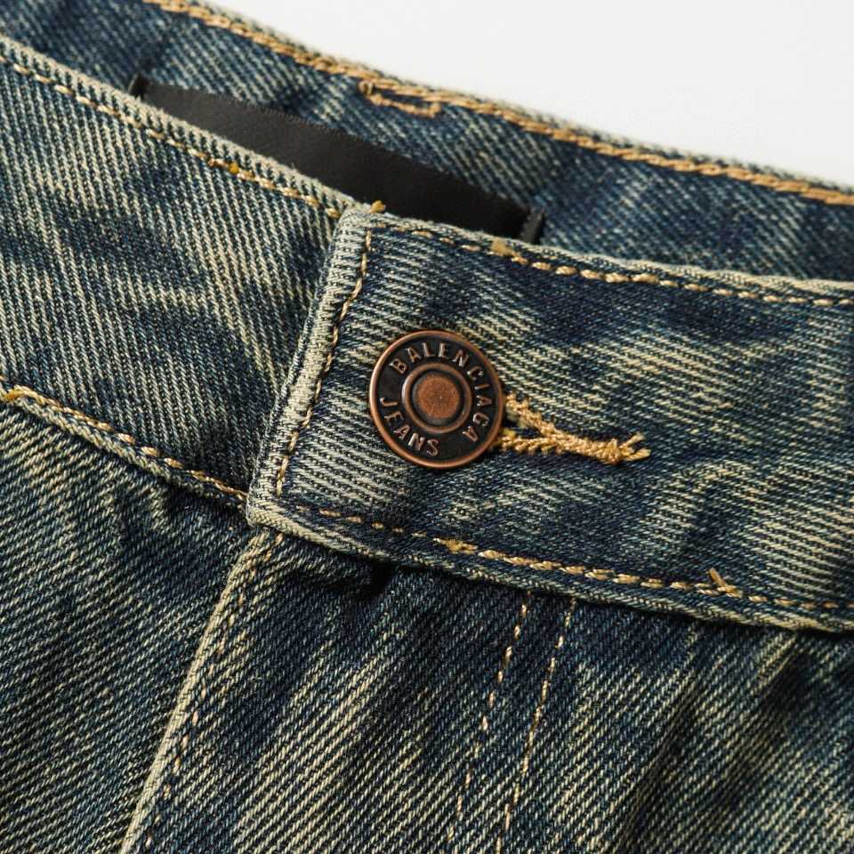 Balenciaga Denim Shorts - FashionPlug