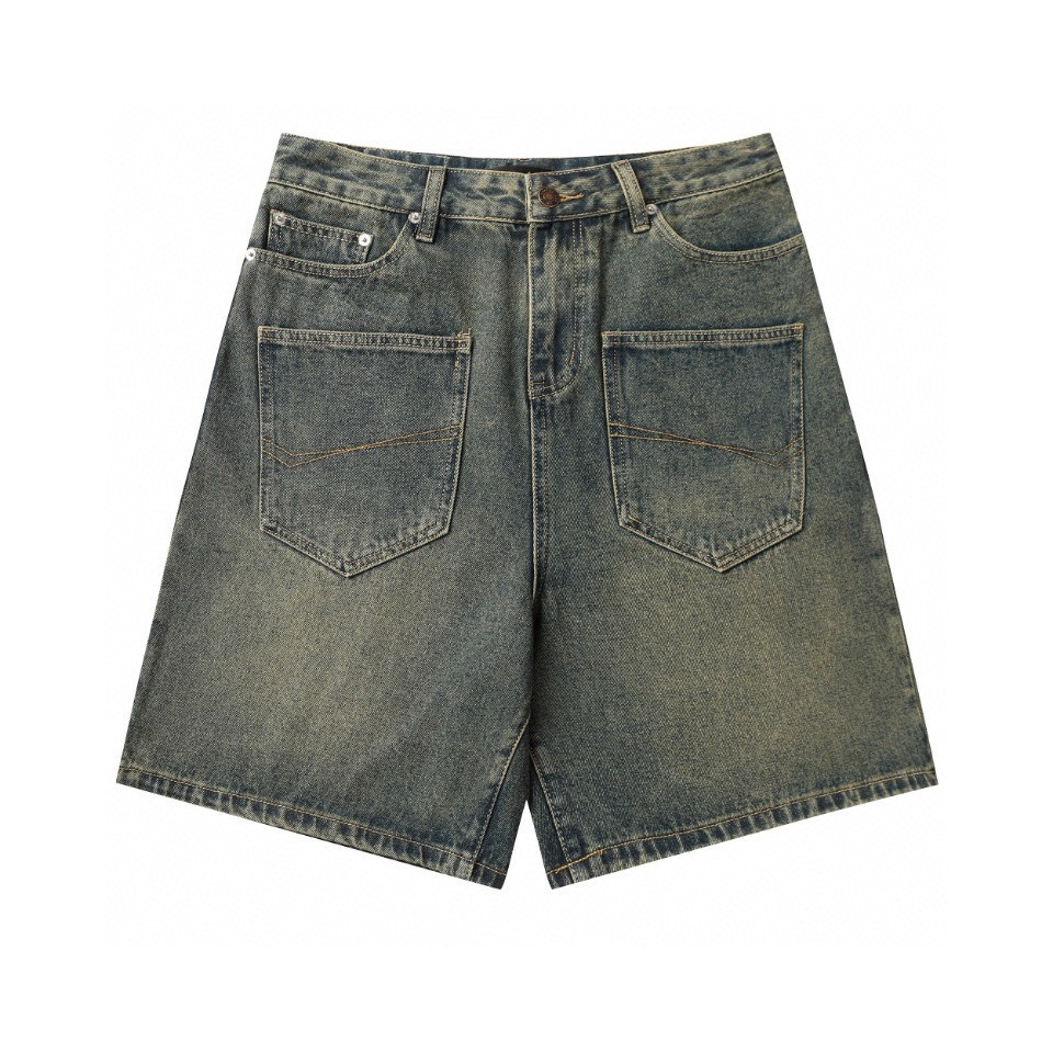 Balenciaga Denim Shorts - FashionPlug