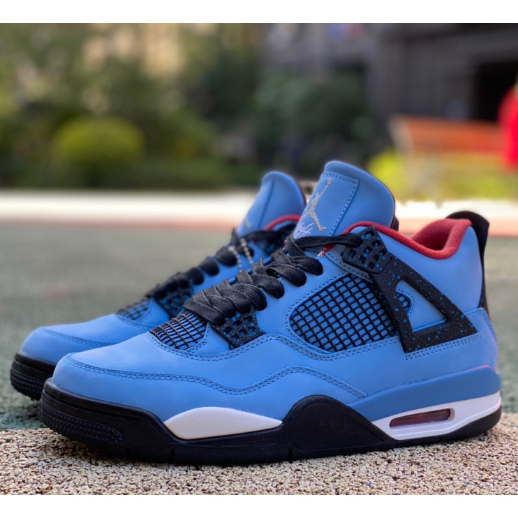 Air Jordan 4 x Travis Scott Cactus Sneaker  308497-406 - FashionPlug