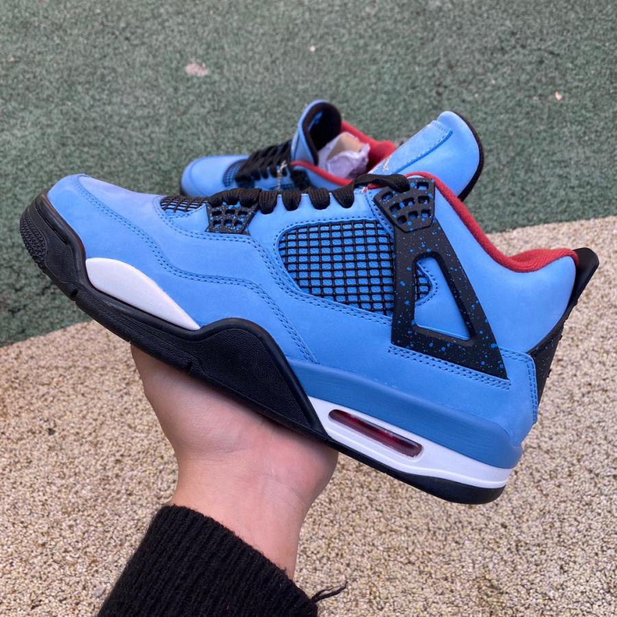 Air Jordan 4 x Travis Scott Cactus Sneaker  308497-406 - FashionPlug