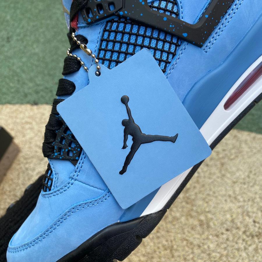 Air Jordan 4 x Travis Scott Cactus Sneaker  308497-406 - FashionPlug