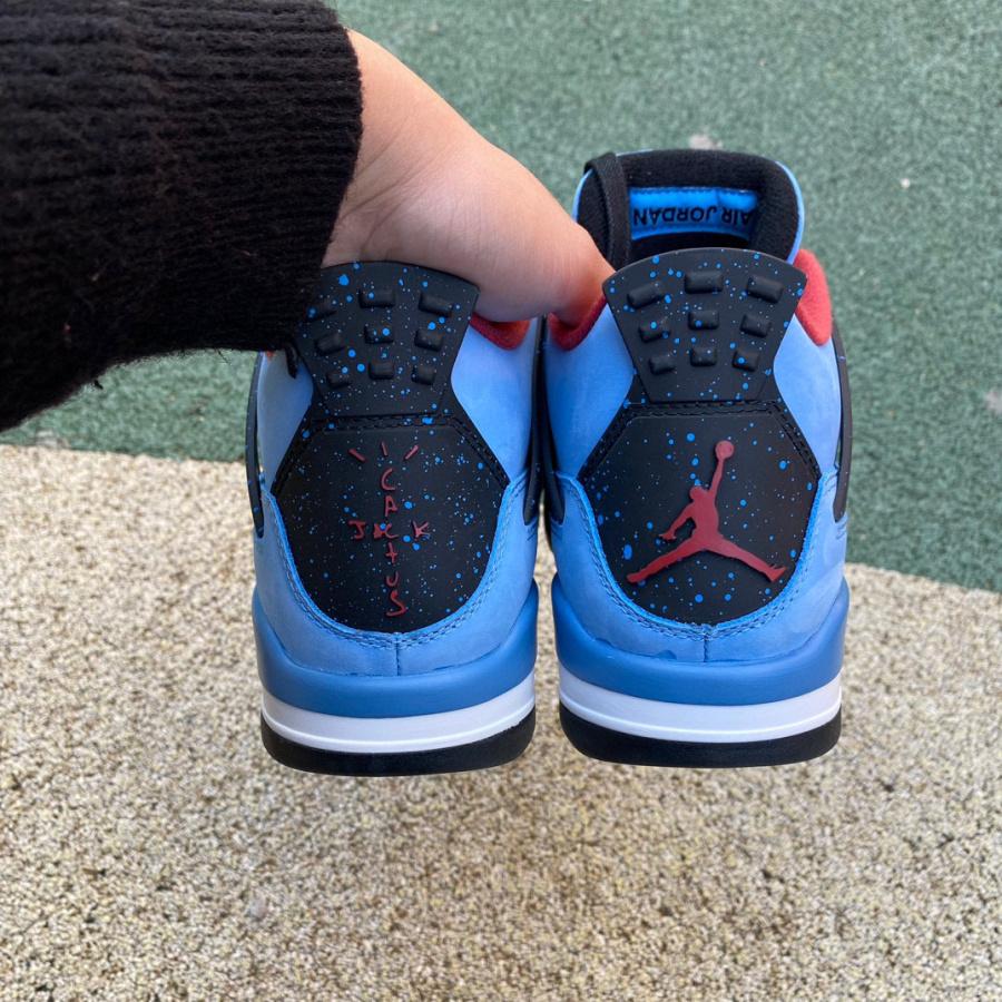 Air Jordan 4 x Travis Scott Cactus Sneaker  308497-406 - FashionPlug
