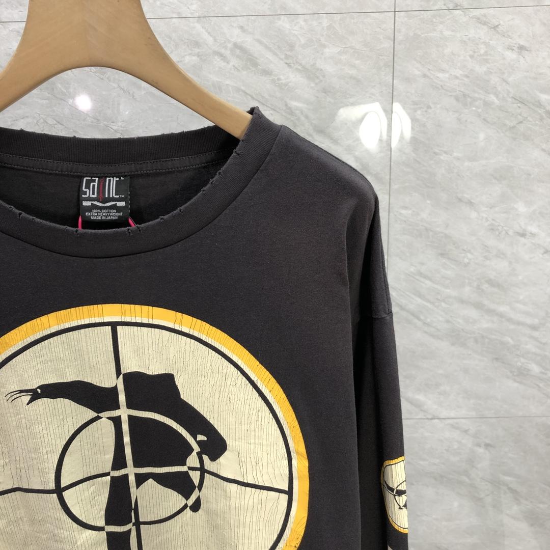 Saint Michael  x Sean Wotherspoon Long Sleeve T-shirt - FashionPlug