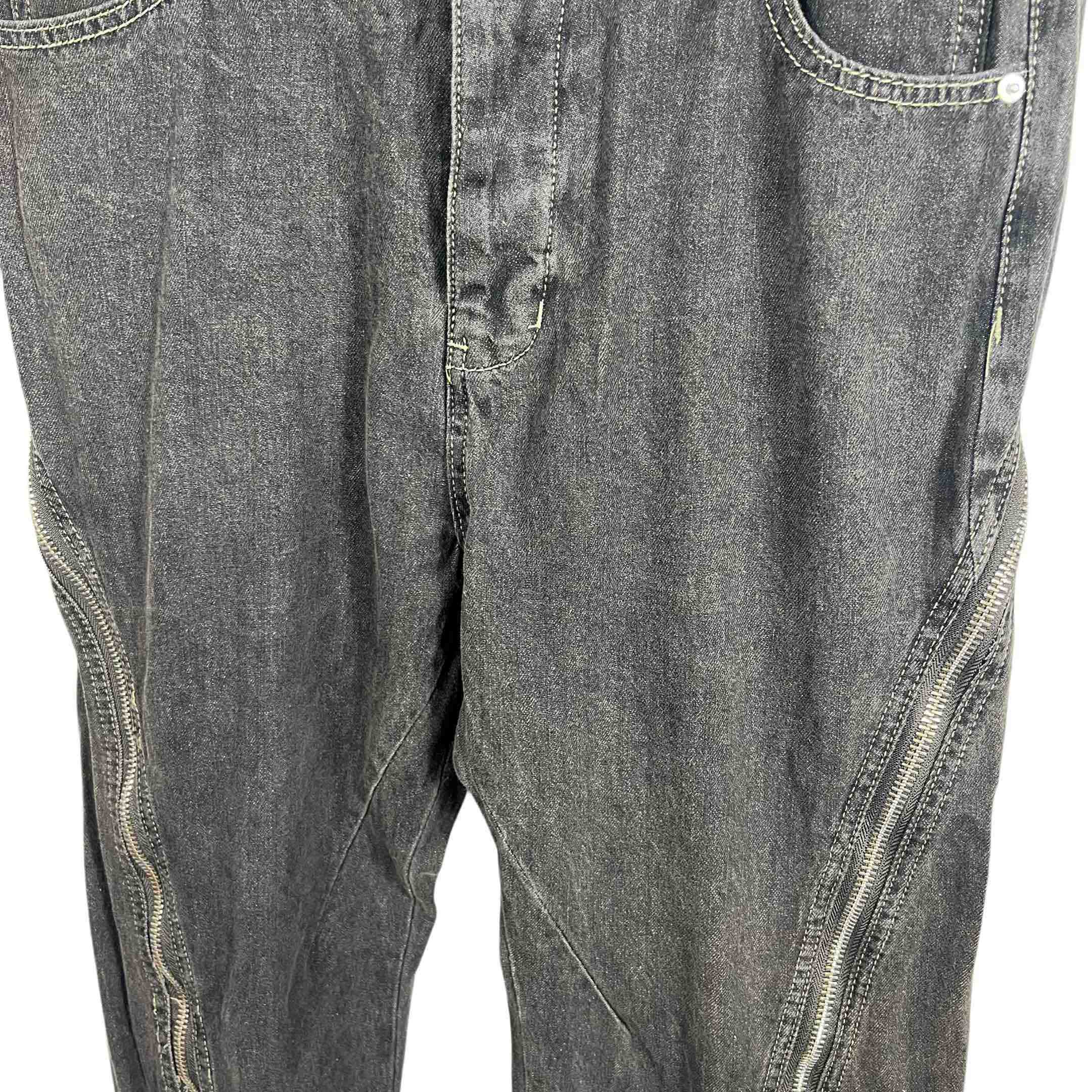 Rick Owens Zip-Detail Bolan Banana Slim Jeans - FashionPlug