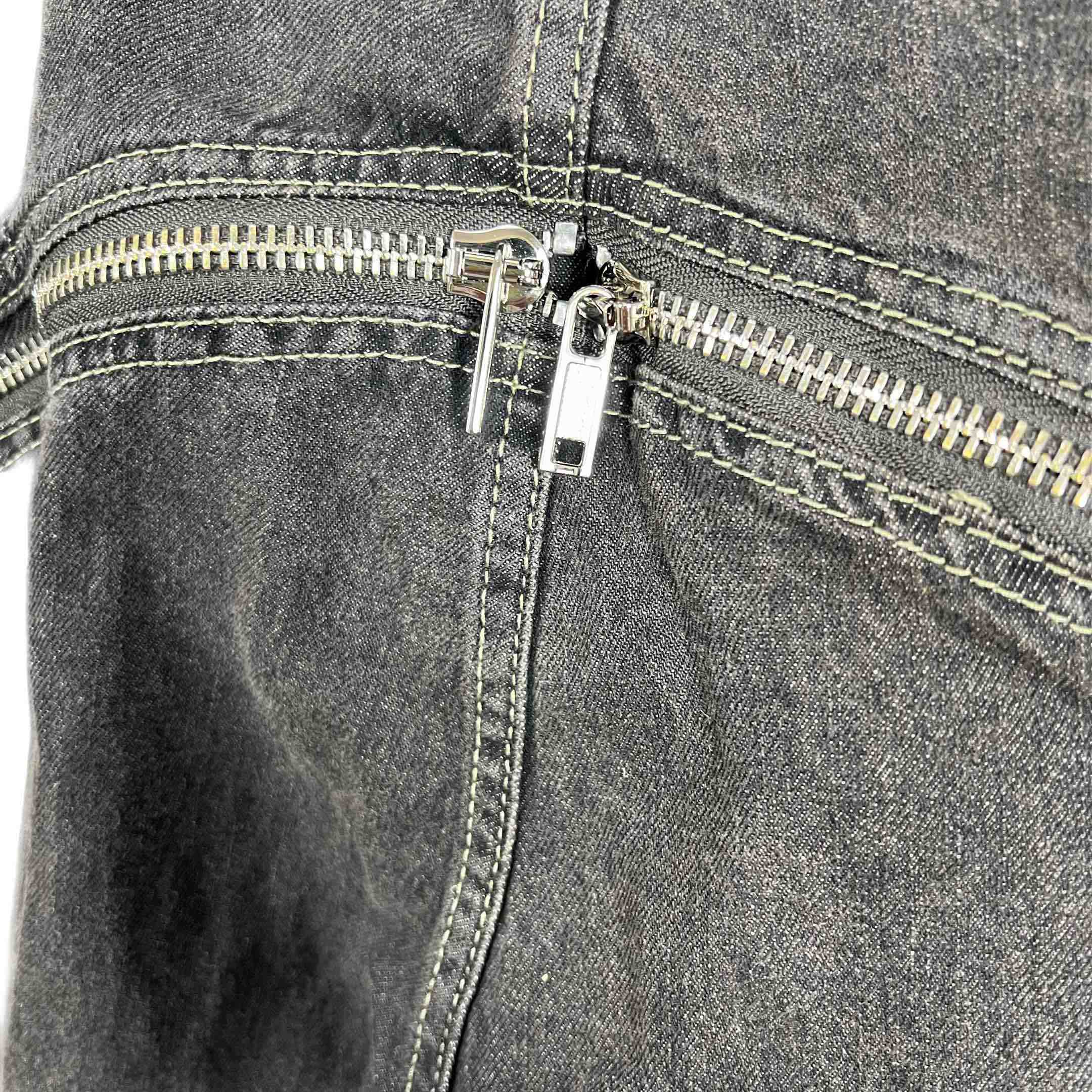 Rick Owens Zip-Detail Bolan Banana Slim Jeans - FashionPlug