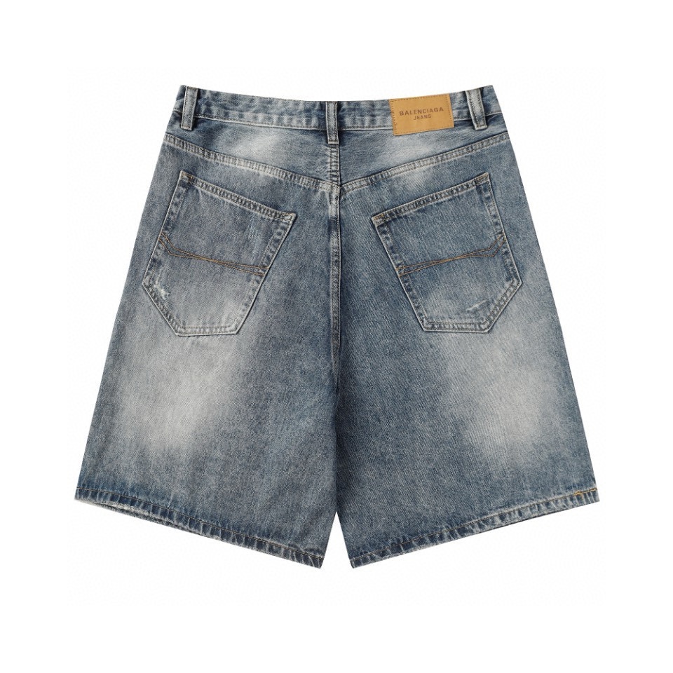 Balenciaga Denim Shorts - FashionPlug