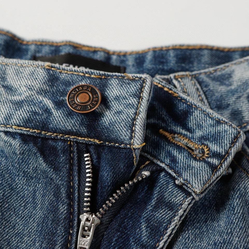 Balenciaga Denim Shorts - FashionPlug
