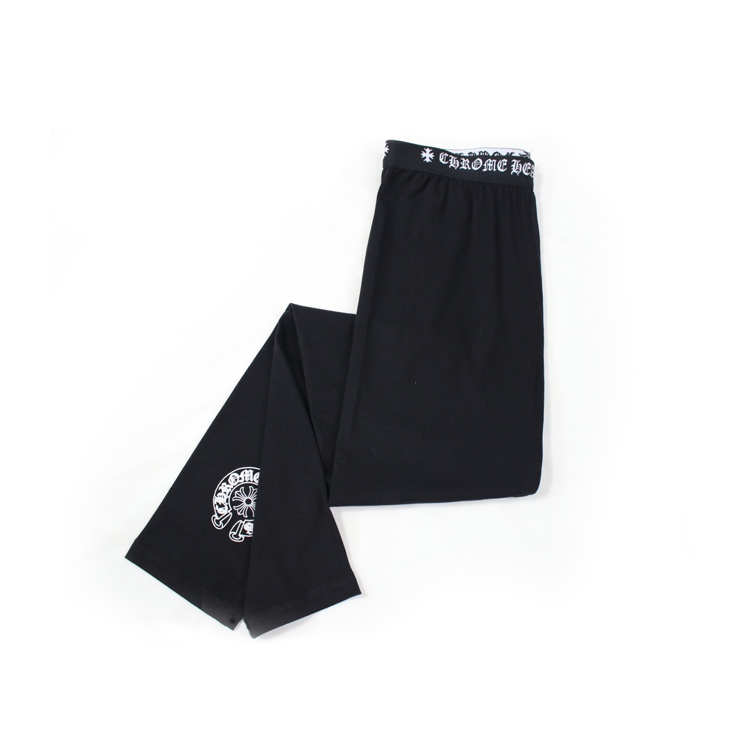 Chrome Hearts Logo Leggings - FashionPlug