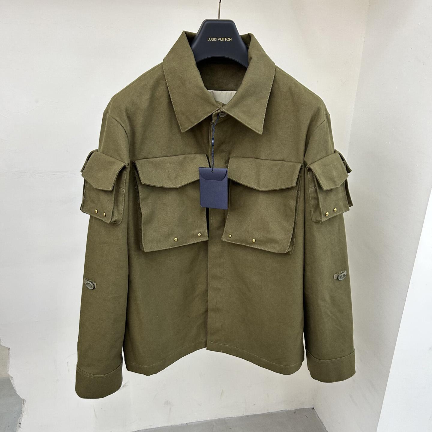Louis Vuitton Cotton Utility Overshirt - FashionPlug