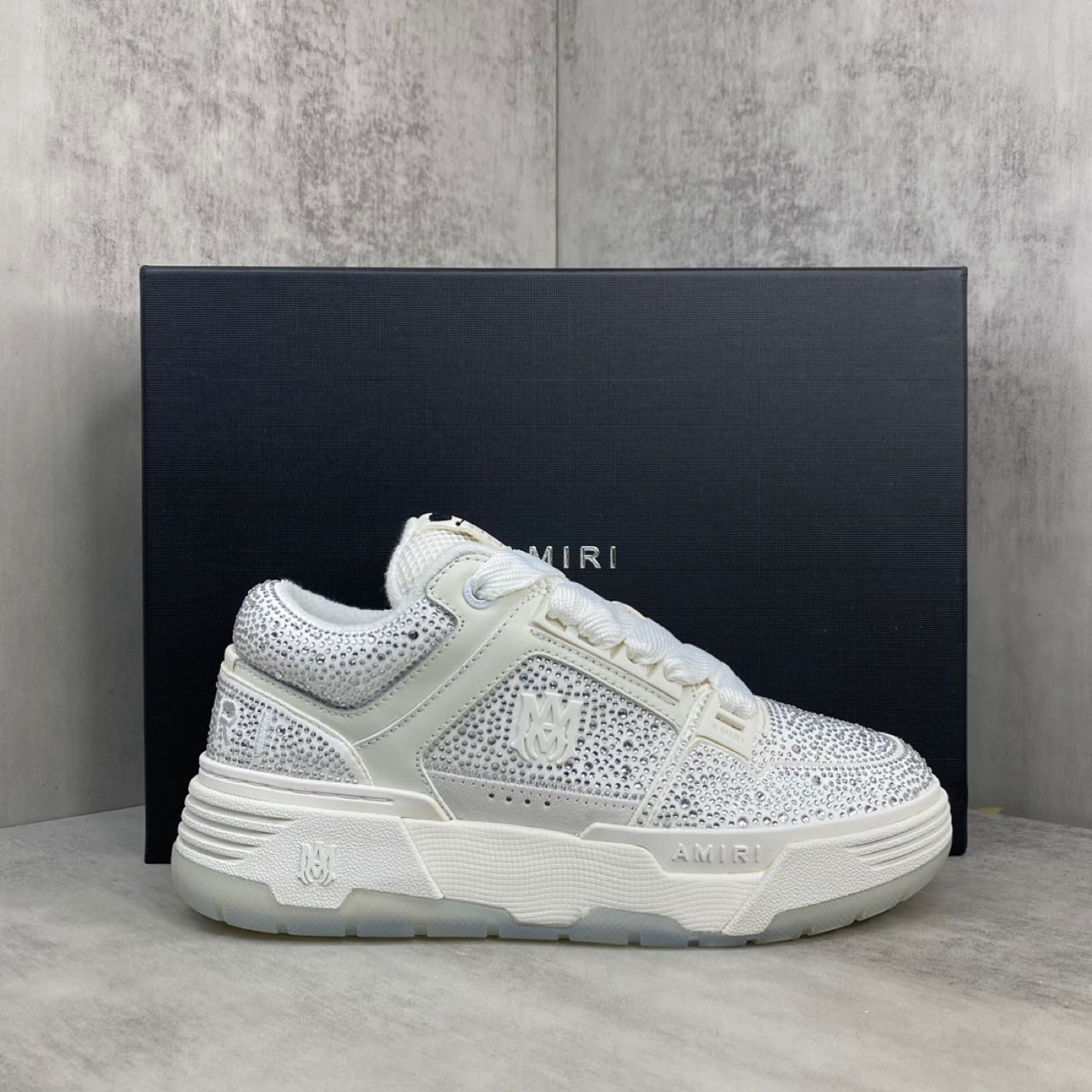 Amiri Crystal Ma-1 Sneakers - FashionPlug