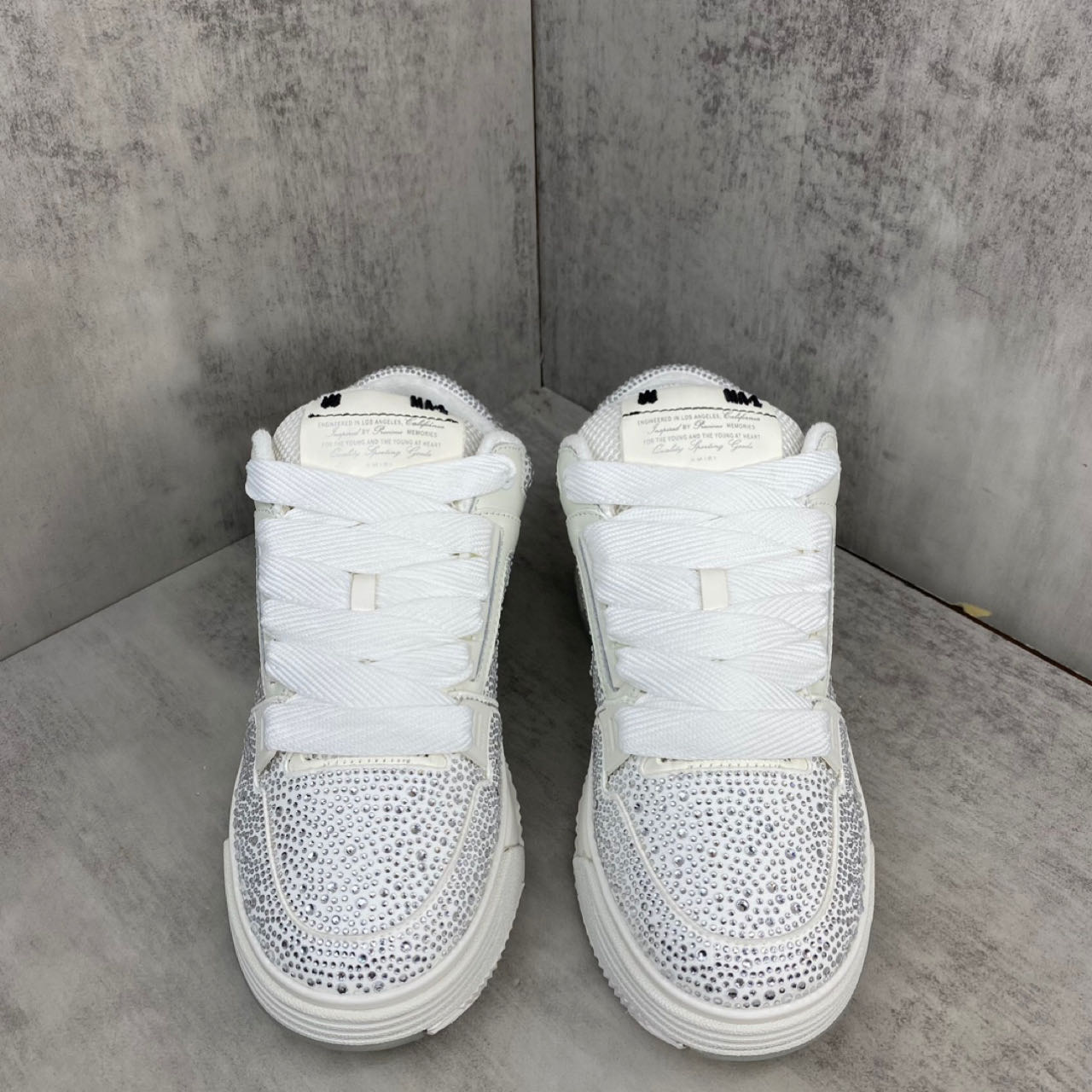 Amiri Crystal Ma-1 Sneakers - FashionPlug