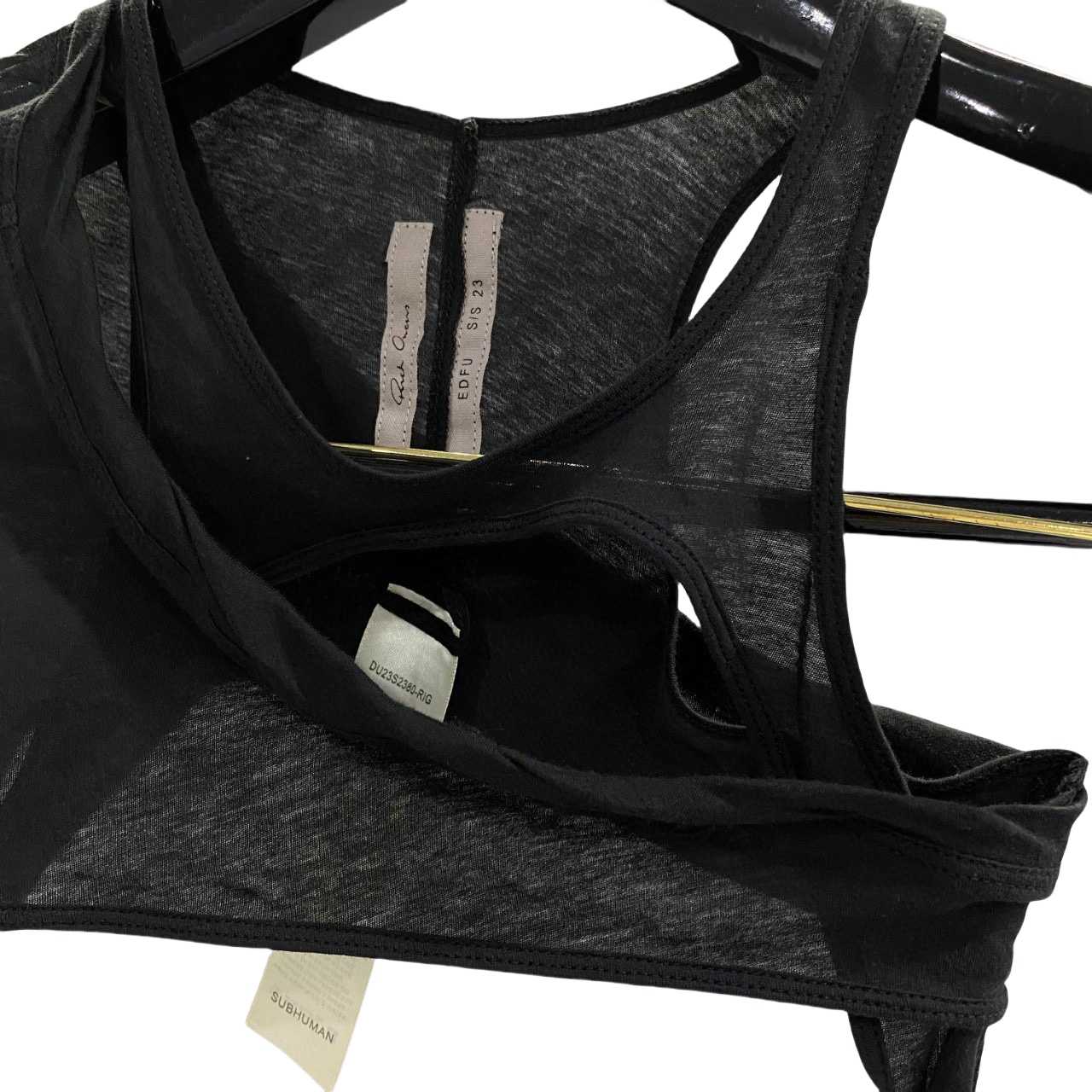 Rick Owens Asymmetric Sleeve Top - FashionPlug