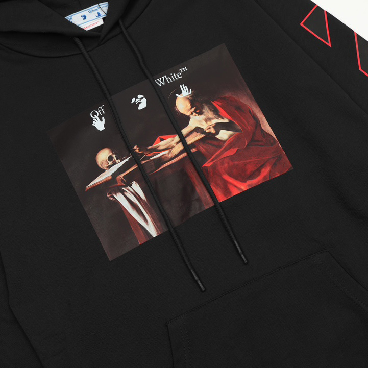 Off-White Caravaggio Slim Hoodie - FashionPlug