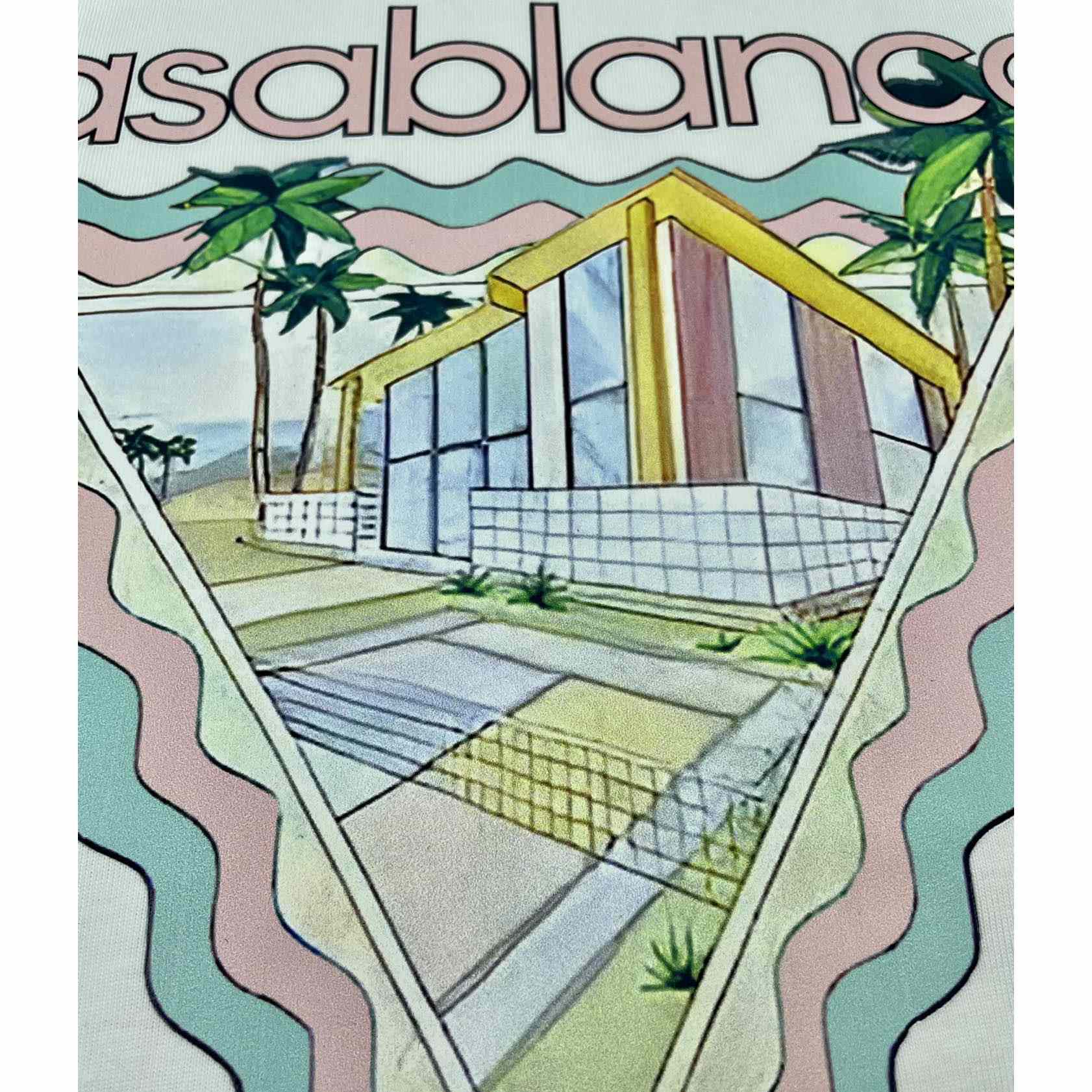 Casablanca  Tennis Club Icon T-shirt  C875 - FashionPlug