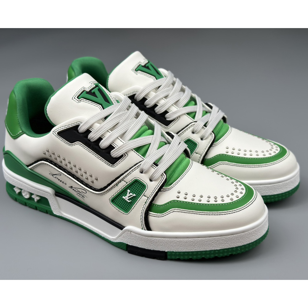Louis Vuitton LV Trainer Sneaker   - FashionPlug