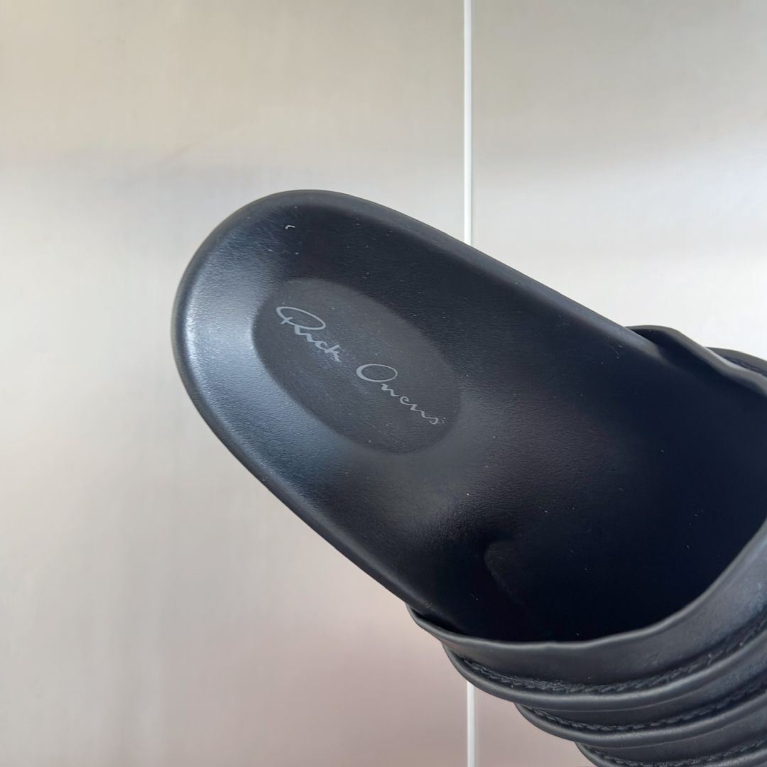 Rick Owens Ruhlmann Granola Slides - FashionPlug
