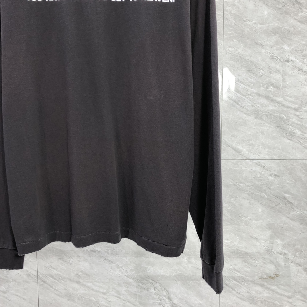 Saint Michael S N T Long Sleeved Club Tee - FashionPlug